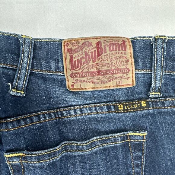 Lucky Brand Jeans Women's size 4/27 Easy Rider Stretch Boot Cut Denim (30x33) - Picture 12 of 14